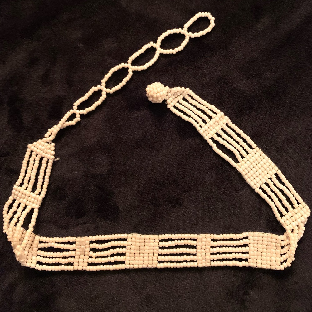 Vintage Handmade Beaded Choker